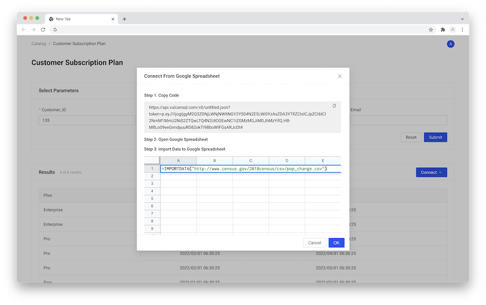 connect-from-spreadsheet